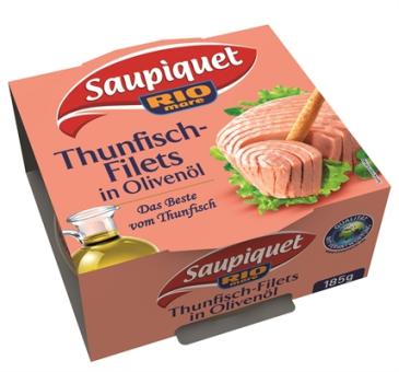Saupiquet Thunfisch Filet in Olivenöl 185g 