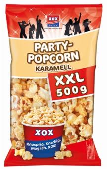 XOX Party XXL Popcorn Karamell 500g 
