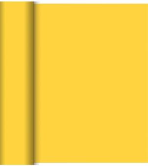 Duni Tete a Tete Tischläufer Dunicel gelb 0,4x24m 