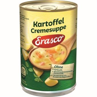 Erasco Kartoffel Creme Suppe 390ml 