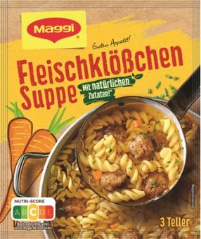 Maggi Guten Appetit Fleischklößchen Suppe für 750ml 