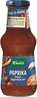 Knorr Paprika Sauce Ungarische Art 250ml 