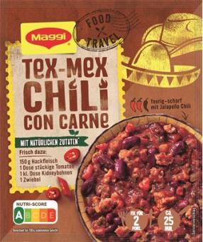 Maggi Food Travel Fix Tex-Mex Chili con Carne 30g 