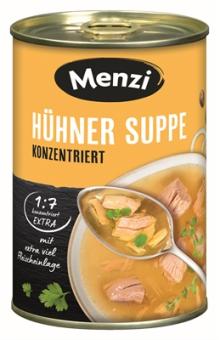 Menzi Hühner Suppe extra für 3,2l 400ml 