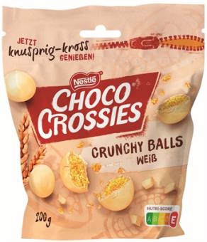 Nestle Choco Crossies Crunchy Balls weiß 200g 