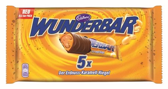 Cadbury Wunderbar Peanut 5x37g 