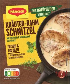 Maggi Fix Kräuter Rahm Schnitzel 36g 