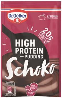 Dr.Oetker High Protein Pudding-Pulver Schoko für 300ml 58g 