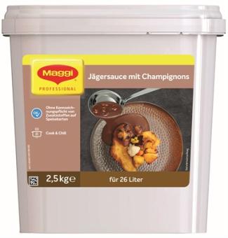 Maggi Jäger Sauce mit Champignons für 26l 2,5kg 