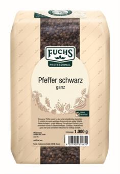 Fuchs Pfeffer schwarz ganz 1kg 