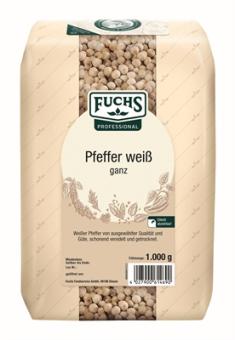 Fuchs Pfeffer weiß ganz 1kg 