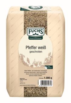 Fuchs Pfeffer weiß geschroten 1kg 