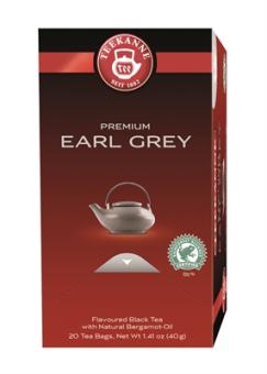 Teekanne Premium Earl Grey Tee Rainforest Alliance 20ST 40g 