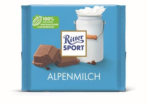 Ritter Sport Alpenmilch Tafel 250g 