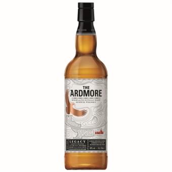 Ardmore Legacy Single Malt Scotch Whisky 40% 0,7l + Whisky Glas 