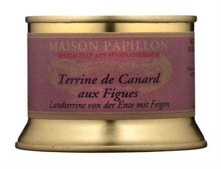 Maison Papillon Terrine au Canard aux Figues 130g 