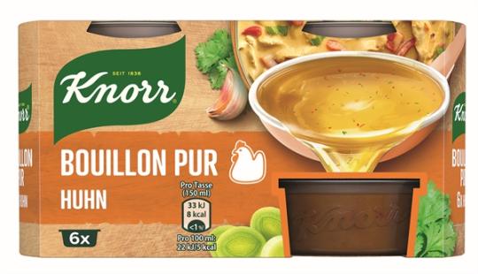 Knorr Bouillon Pur Huhn für 6x1/2l 6x28g 