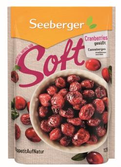 Seeberger Soft Cranberries 125g 