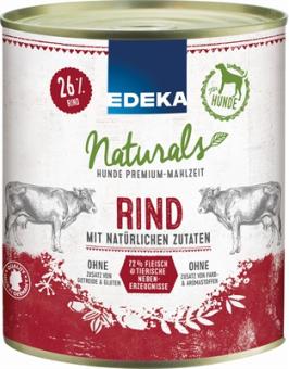 EDEKA Naturals Rind für Hunde 800g 