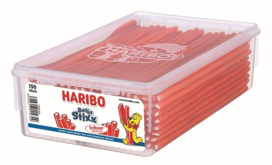 Haribo Balla Stixx Erdbeer 150Stück 1125g 