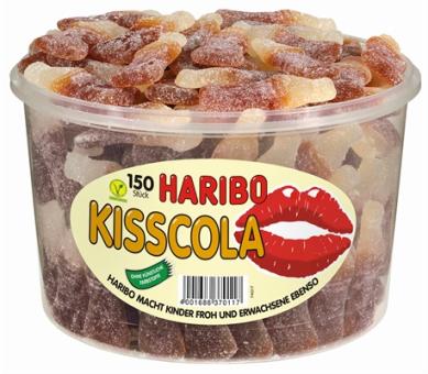 Haribo Kiss-Cola 150Stück 1350g 