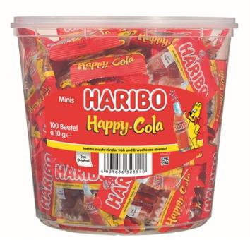 Haribo Happy Cola Minis 100ST 1kg 