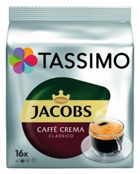 Tassimo Jacobs Caffe Crema Classico 16ST 112g 