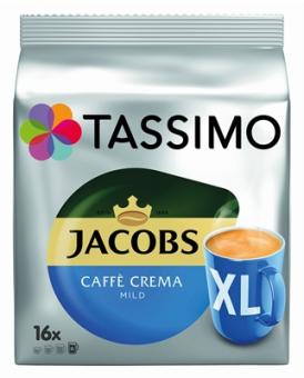Tassimo Jacobs Caffe Crema Mild XL 16ST 128g 