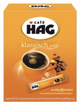 Cafe HAG löslicher Kaffee klassisch entkoffeiniert 25ST 45g 