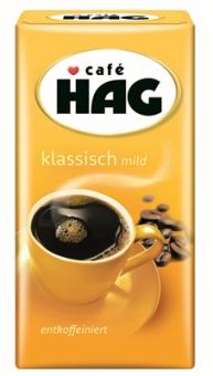 Hag Caffe Crema klassisch mild entkoffeiniert gemahlen 500g 