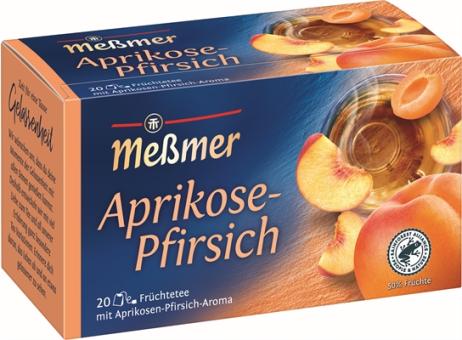 Meßmer Aprikose-Pfirsich Tee 20ST 55g 