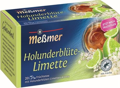 Meßmer Holunderblüte-Limette Tee 20ST 50g 