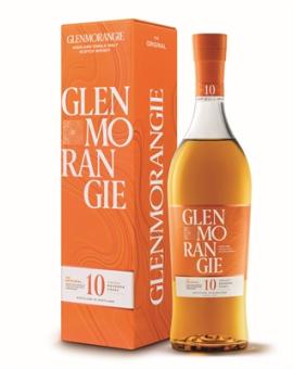GLENMORANGIE The Original Highland Single Malt Scotch Whisky 10 Years Old 40% in Geschenkpackung 0,7 