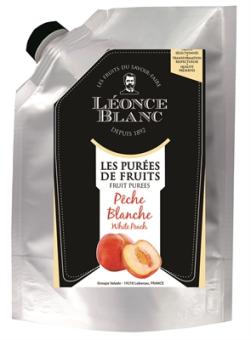 Leonce Blanc Weißer Pfirsich-Püree 1kg 