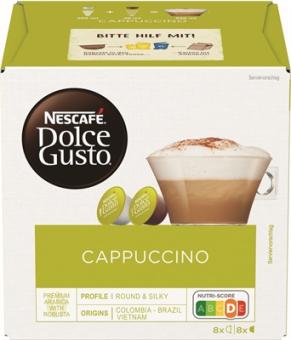 Nescafe Dolce Gusto Cappuccino 8+8ST 186,4g 