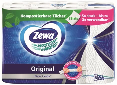 Zewa Wisch+Weg Original 8x45BL 