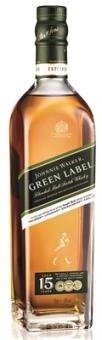 Johnnie Walker Green Label Blended Scotch Malt Whisky 15 Years 43% 0,7l 