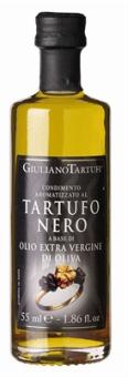 Giuliano Tartufi Natives Olivenöl Extra aromatisiert mit schwarzem Trüffel 0,55l 