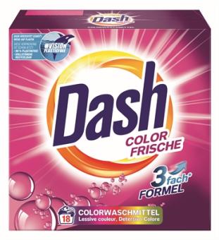 Dash Colorwaschmittel Colorfrische 18WL 1,17kg 