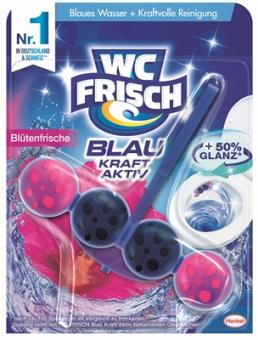 WC Frisch Kraft-Aktiv Blauspüler Blüten-Frische 50g 
