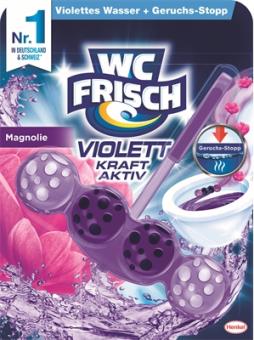 WC Frisch Kraft-Aktiv Violettspüler Magnolie 50g 