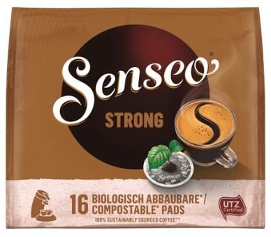 Senseo Kaffee Pads strong 16ST 111g 