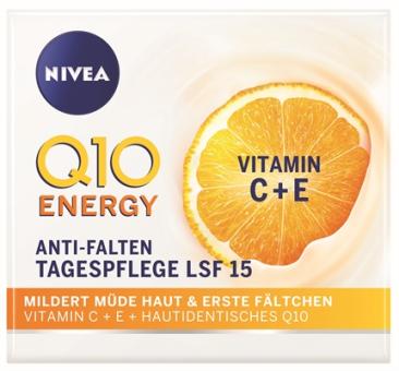 Nivea Q10 Energy Anti Falten Tagespflege LSF15 50ml 