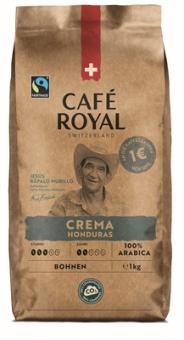 Cafe Royal Honduras Crema ganze Bohne Fairtrade 1kg 