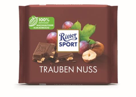 Ritter Sport Trauben Nuss Tafel 100g 