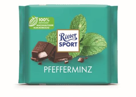 Ritter Sport Pfefferminz Tafel 100g 