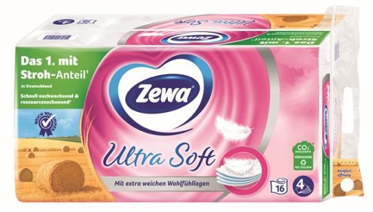 Zewa Ultra Soft Toilettenpapier 4-lagig 16x150BL 