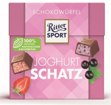 Ritter Sport Schokowürfel Joghurt Schatz 176g 