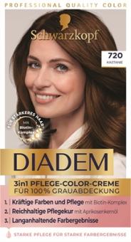 Diadem Pflege-Color-Creme 3in1 720 kastanie 