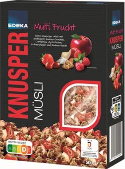 EDEKA Knusper Müsli Multifrucht 500g 